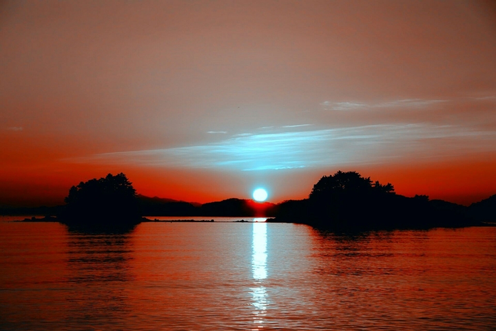 sun set