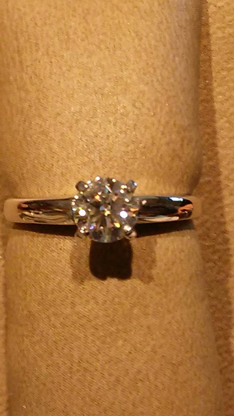 Diamond&Gold Engagement Ring