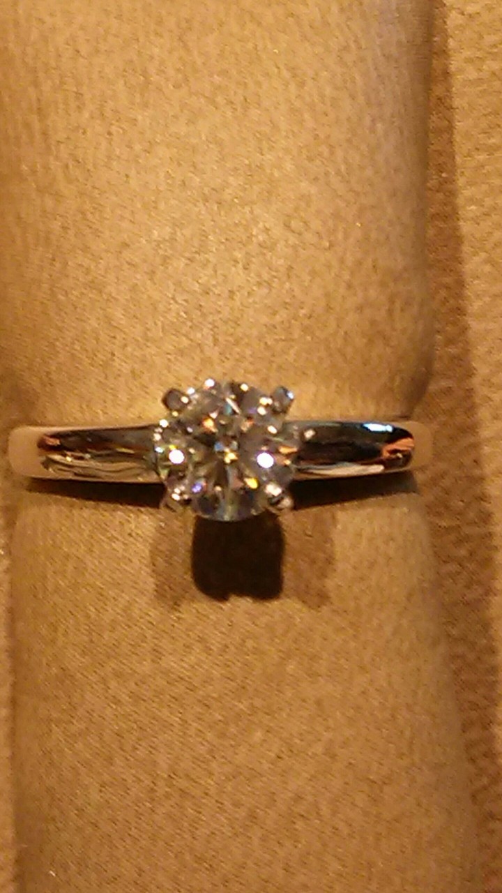 Diamond&Gold Engagement Ring