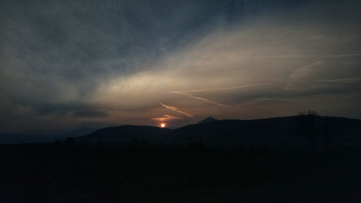 Rose Gold sunset