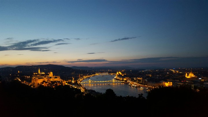 Budapest by night