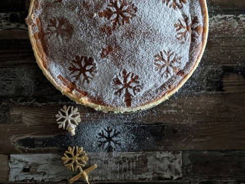 winter cheesecake
