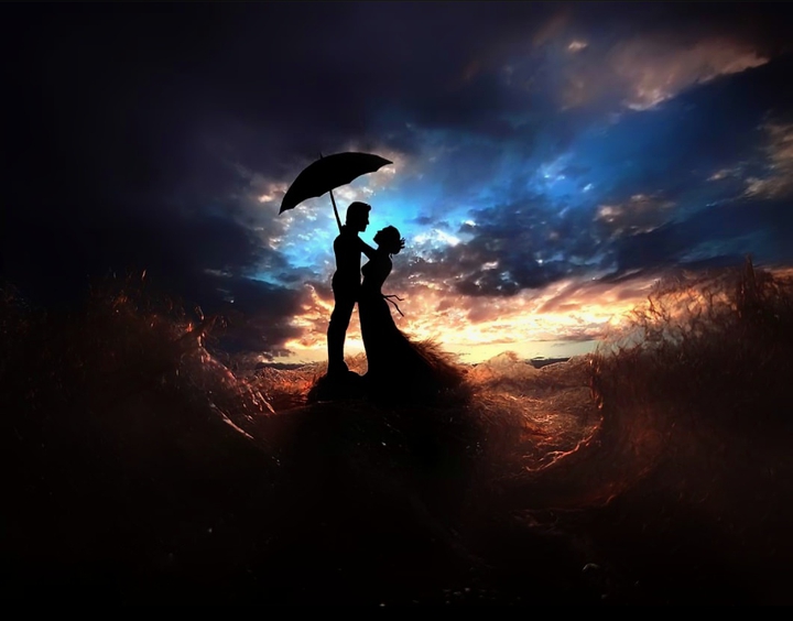 Sunset & silhouette