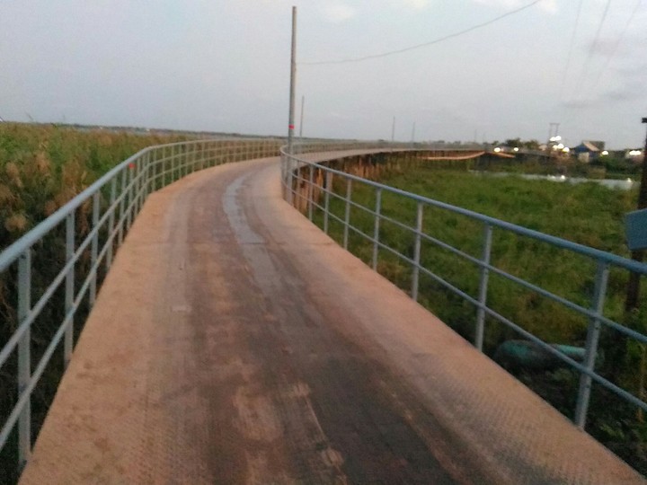 bridge on kolleru lake