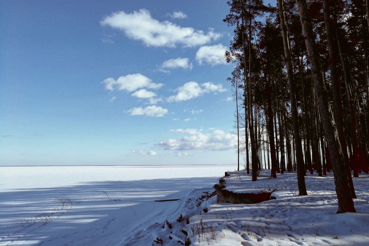Dnipro river