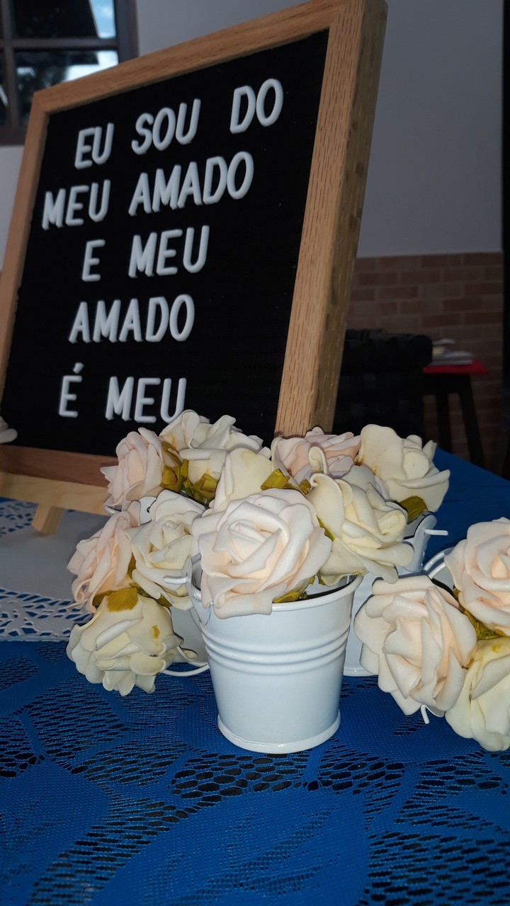 Flores e letras
