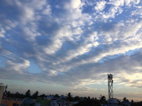 love with sky
