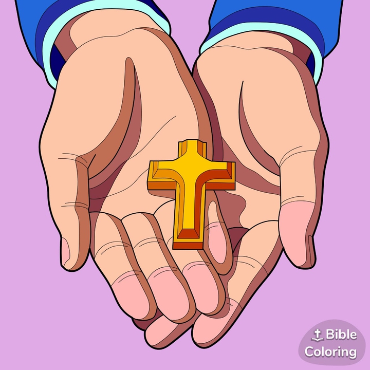 maos e cruz