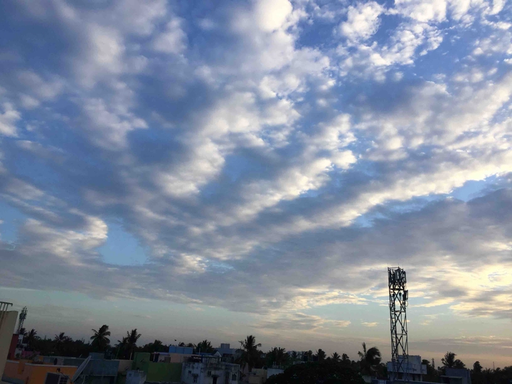 love with sky