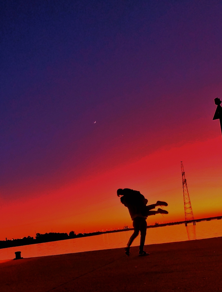 There's something special about love that resembles sunsets.