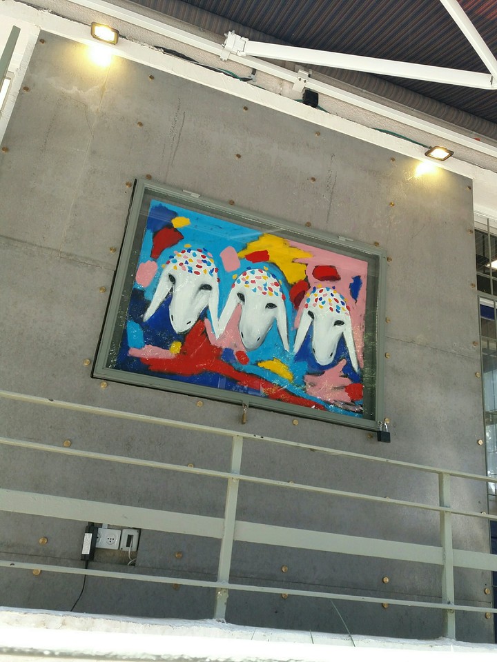 From the things in Tel Aviv ..