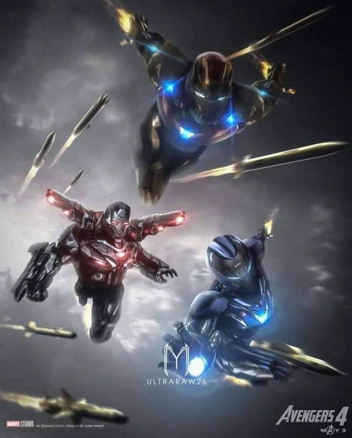 Ironman, warmachine & Ironman rescue armor