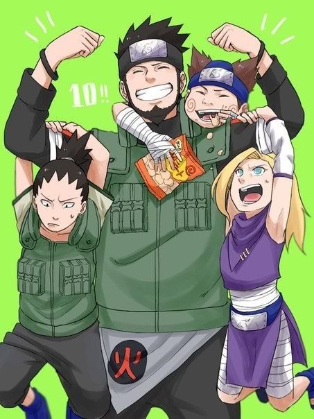 My favorite Naruto team!