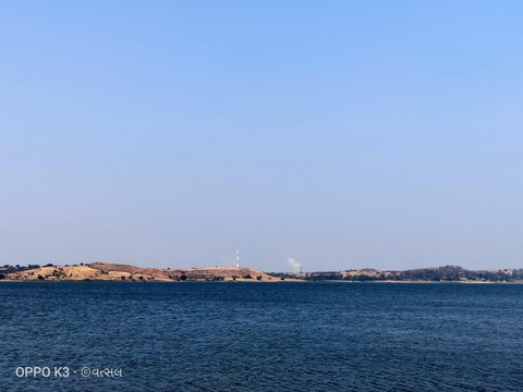 blue water