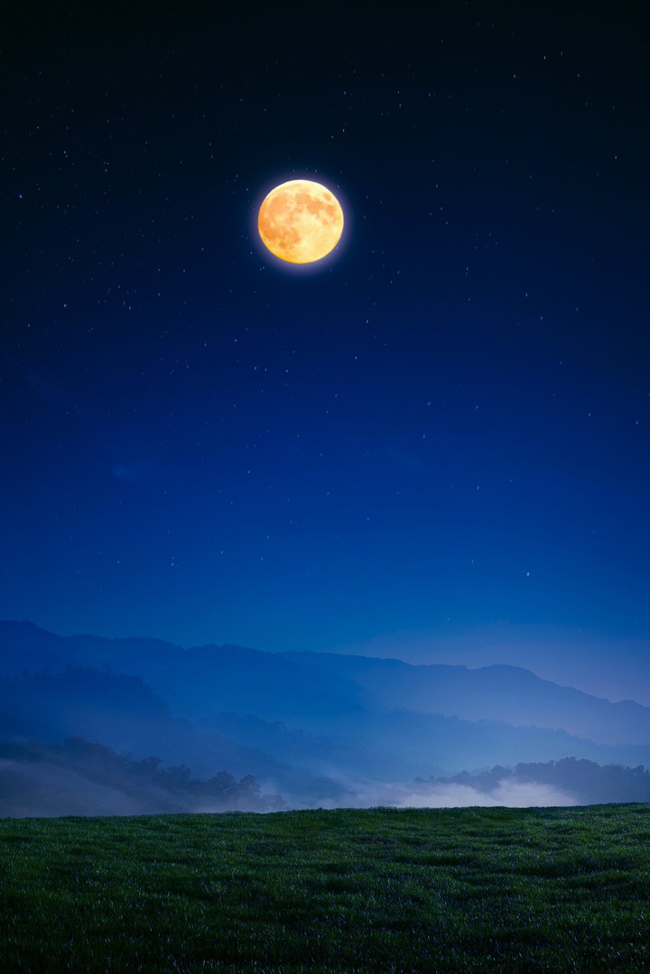 Sky & moon
