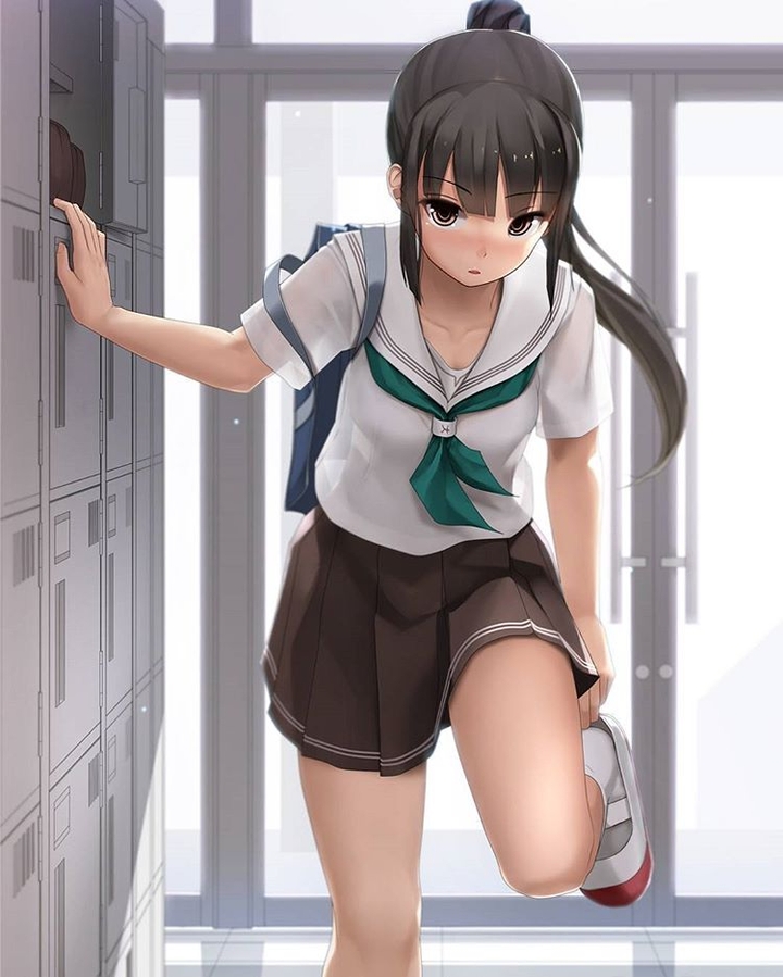 Anime Schoolgirl