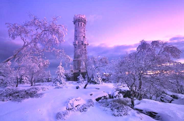 Winter tower
