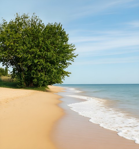 Tree at the beach