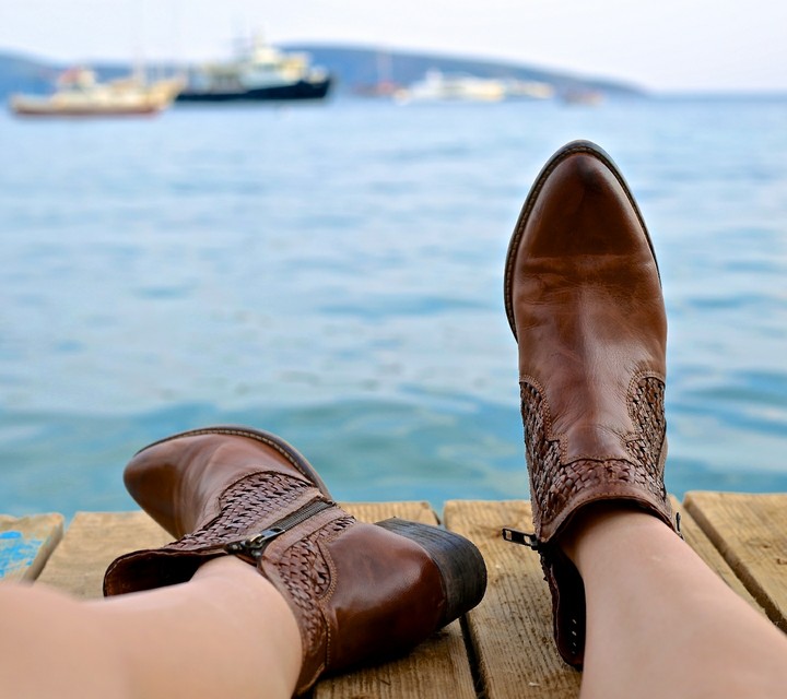 These boots were made for walking,
