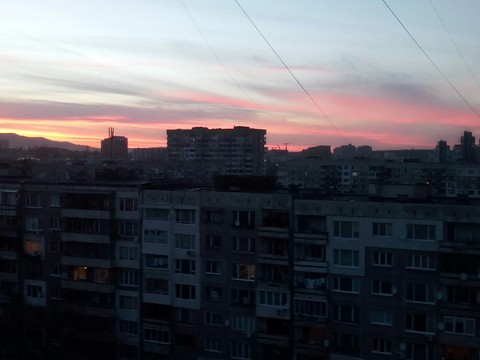 Sofia sunset