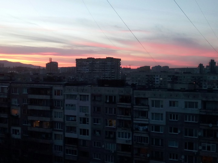 Sofia sunset