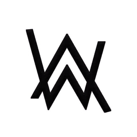 Alan Walker black sign