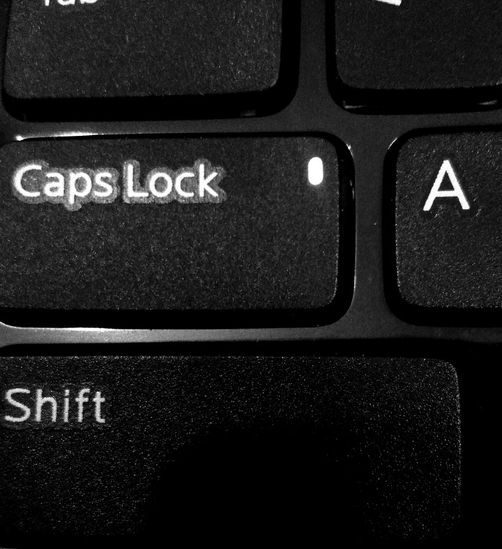 caps lock