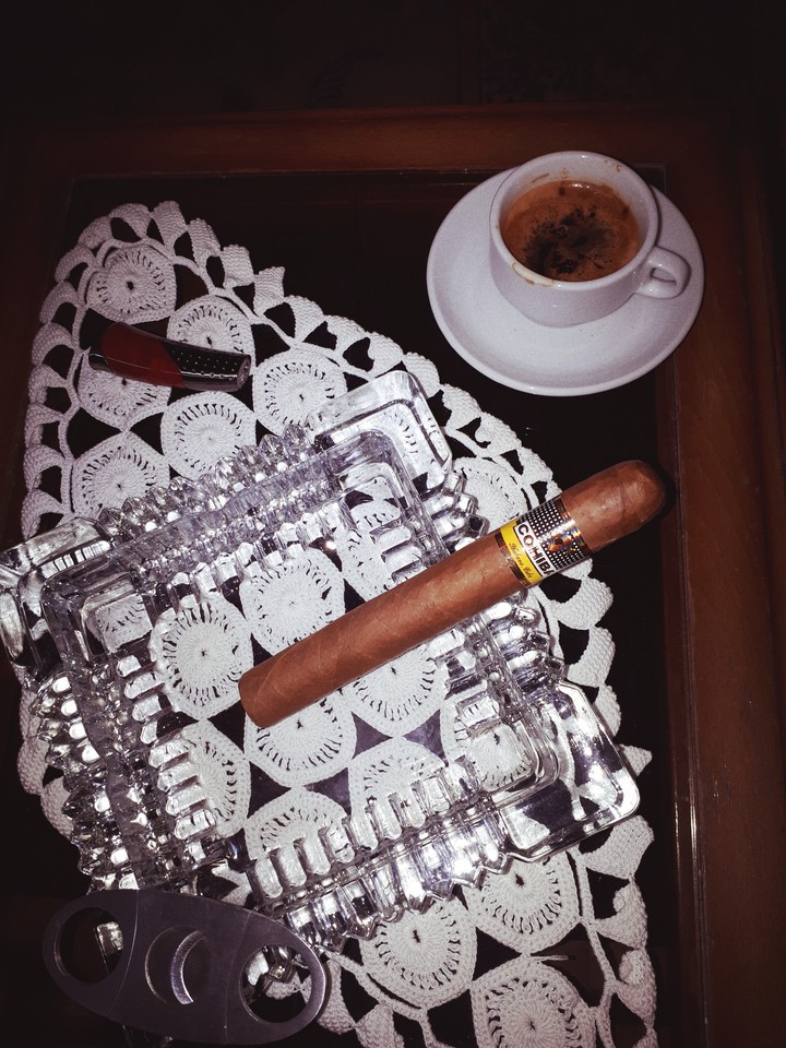 love cigar and coffee