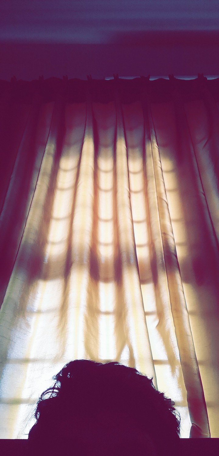 curtain of thoughts