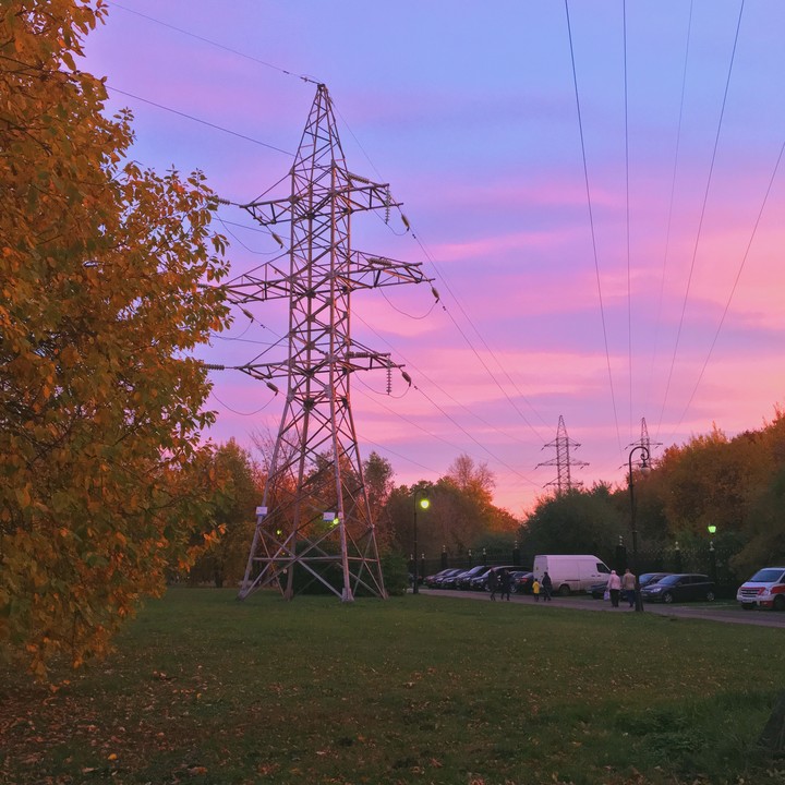 autumn sunset