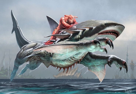 sfondi shark, mouth