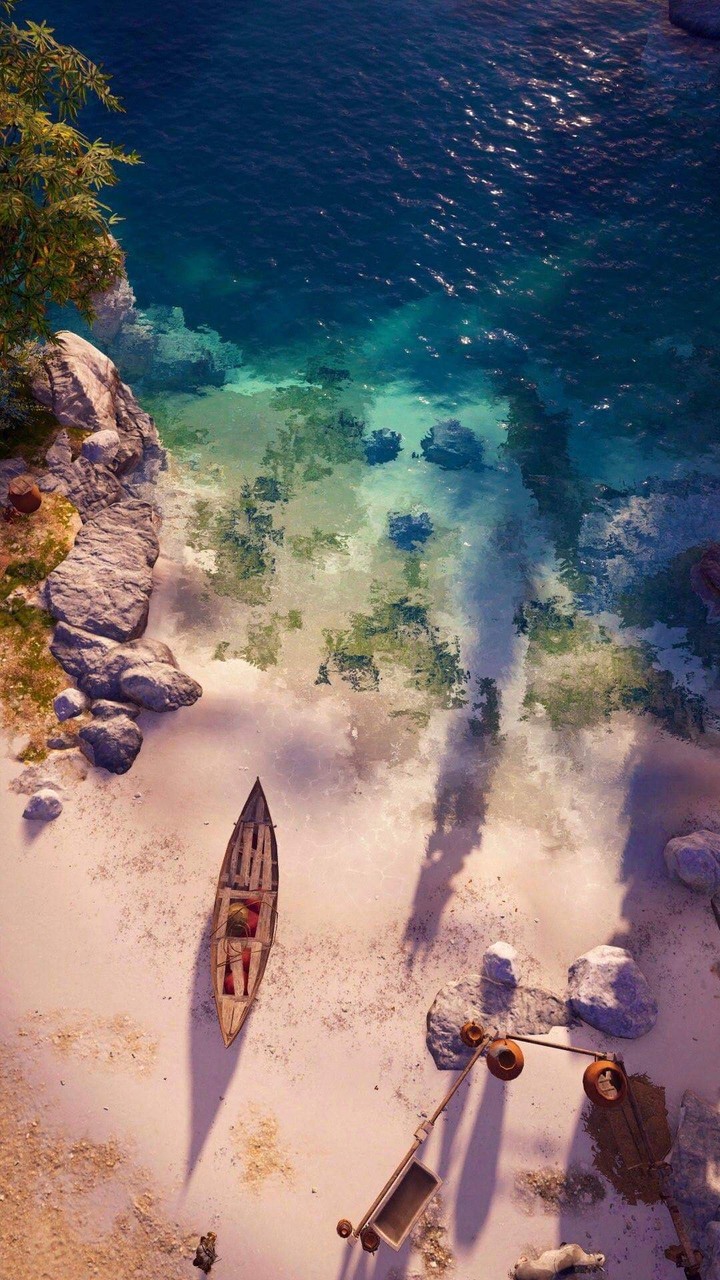 By the sea