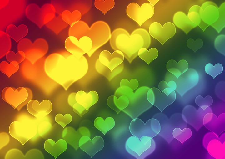 hearts colors