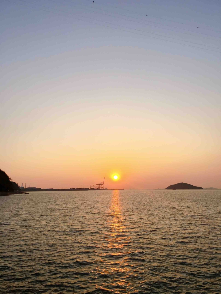 님과 함께 일몰
