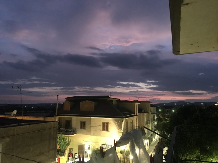 Sunset...