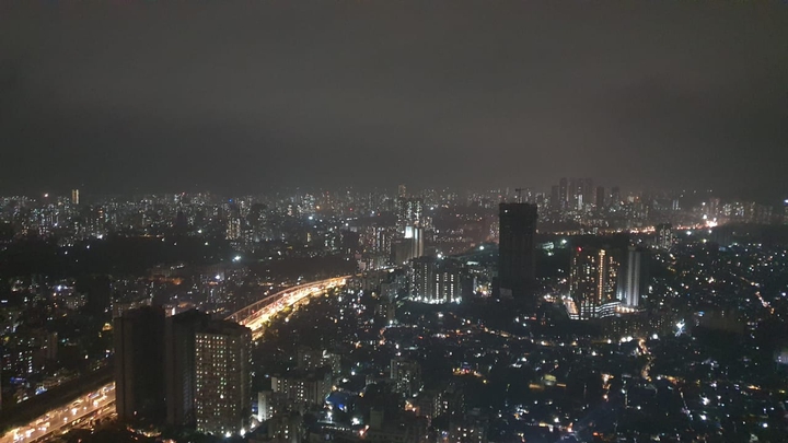 35th floor view# malad#