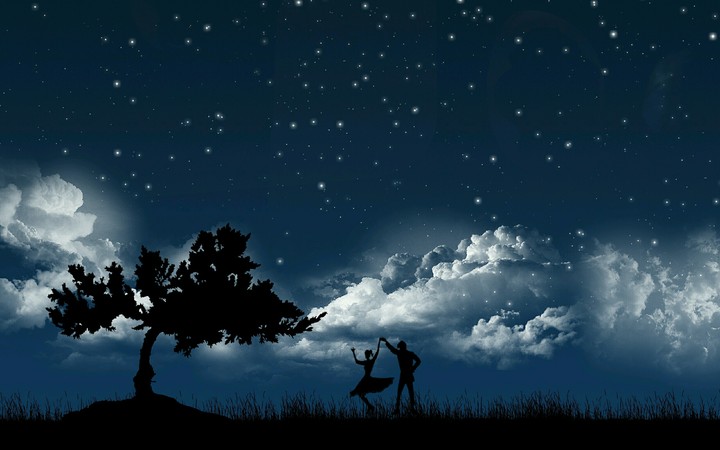 Dancing with you in the night..