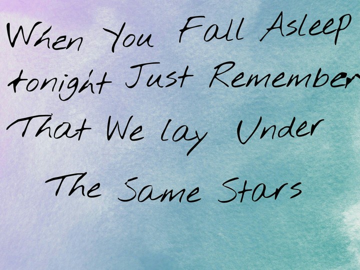 never be alone