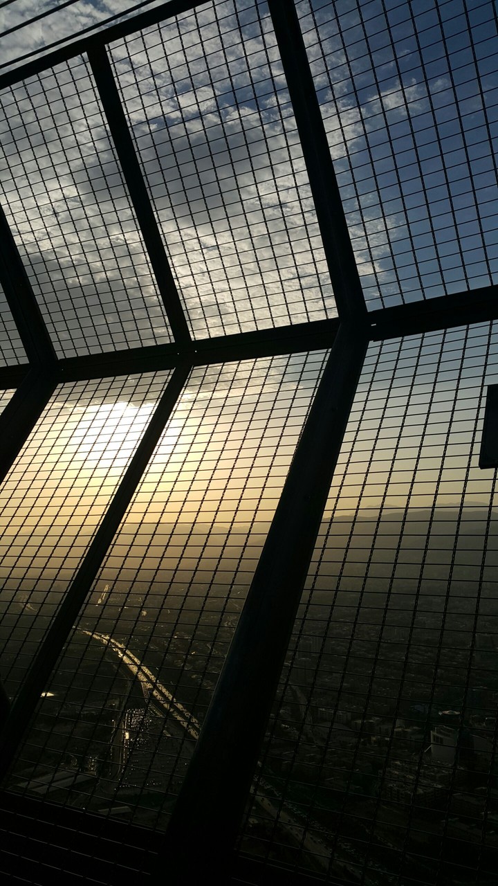 Sunset in prison