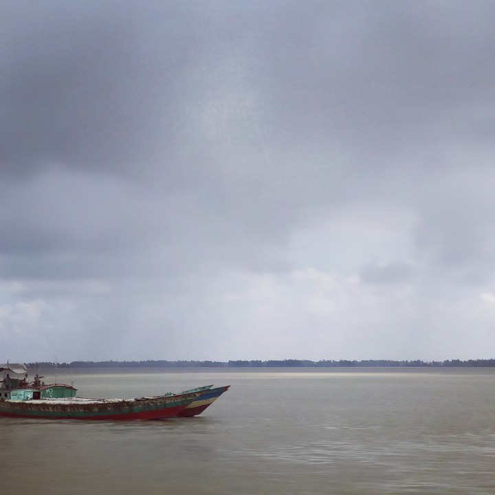 boat in the river