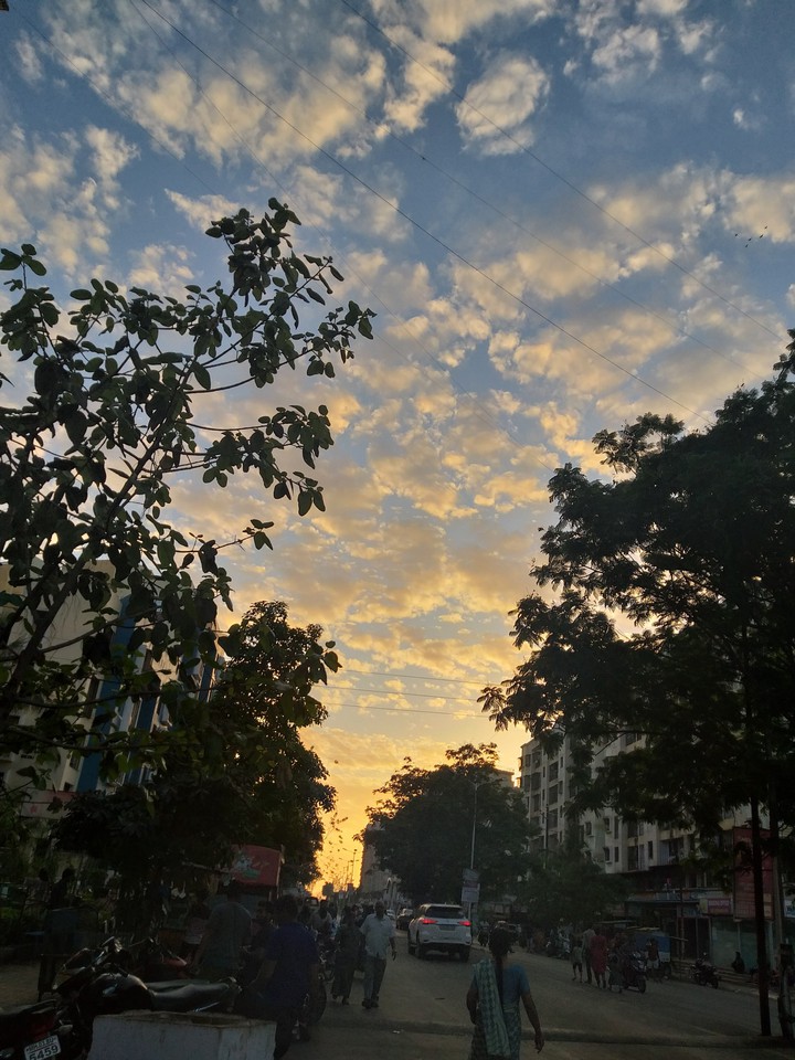BEAUTIFUL EVENING, SUNSET AND SKY !!!