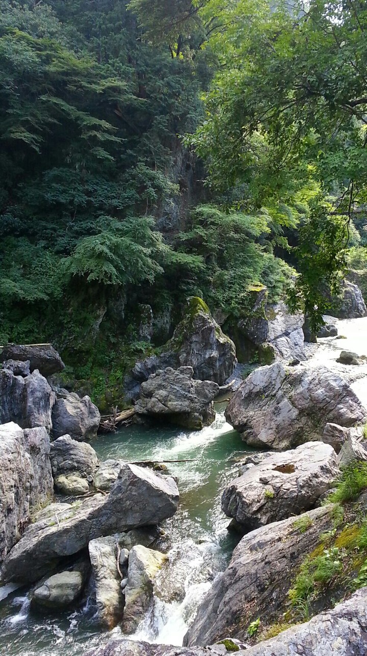 Okutama's river