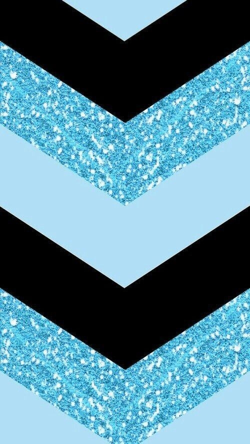 Blue glitter