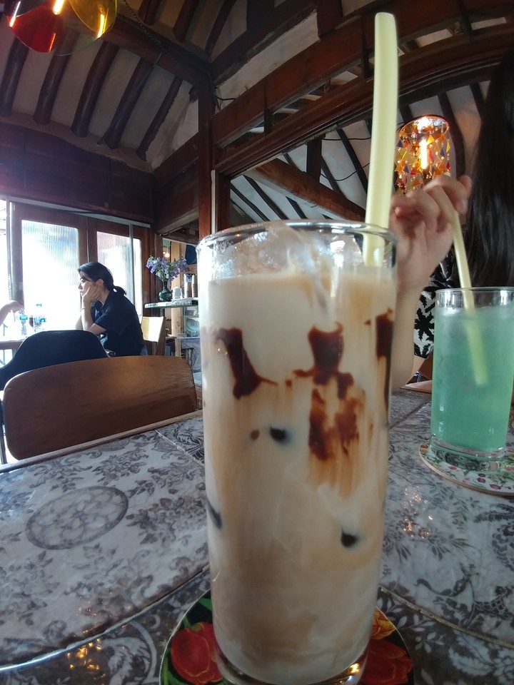 ice choco  with  ice