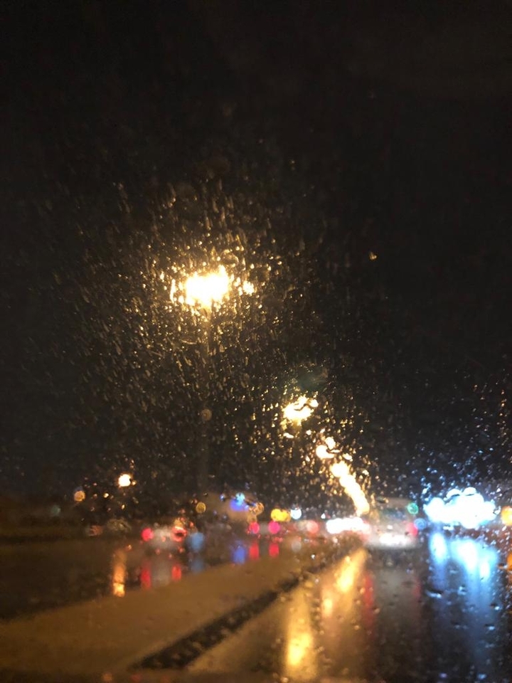 rainy night