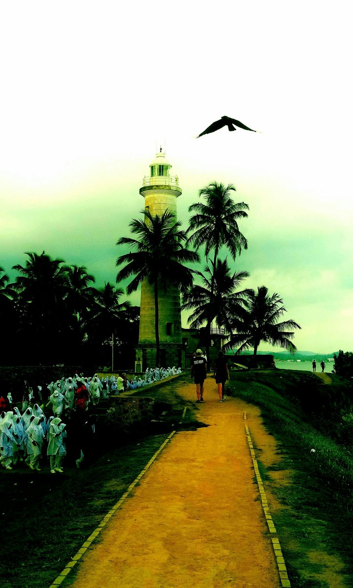 Lighthouse in Galle, Sri Lanka