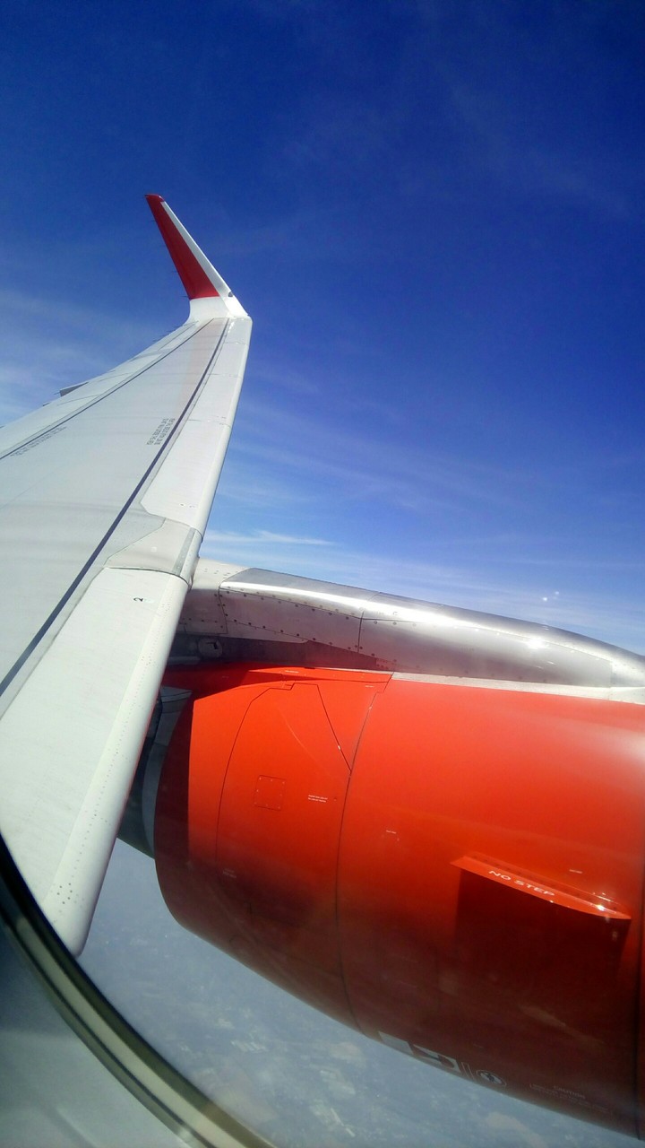 My fly- on Airbus A321 to Ho Chi Minh city, Vietnam
