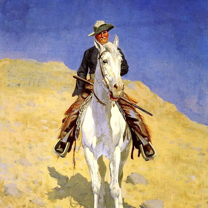 A lone Rider
