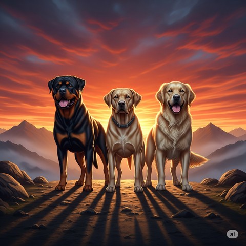 snout, retriever Hintergrundbilder