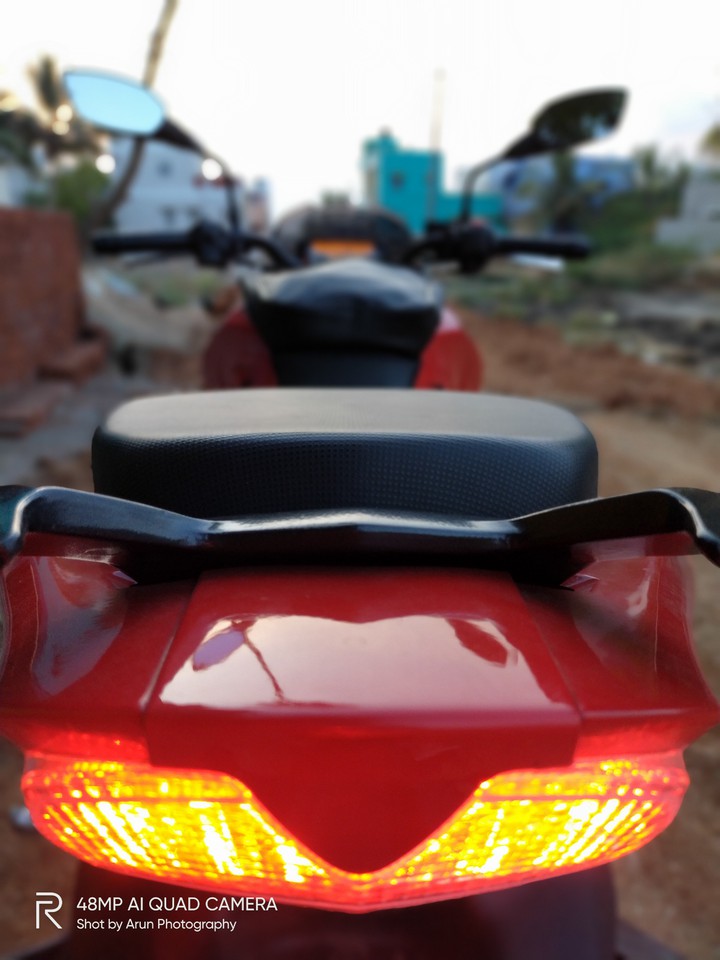 Race bike Apache RTR 160 4Valve... Racing Red...